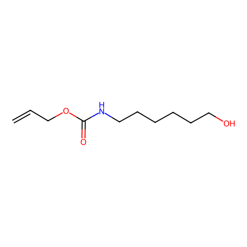 6-(Allyloxycarbonylamino)-1-hexanol structure