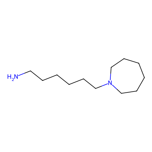 6-(Azepan-1-yl)hexan-1-amine structure