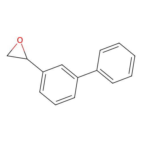 2-(3-Phenylphenyl)oxirane structure