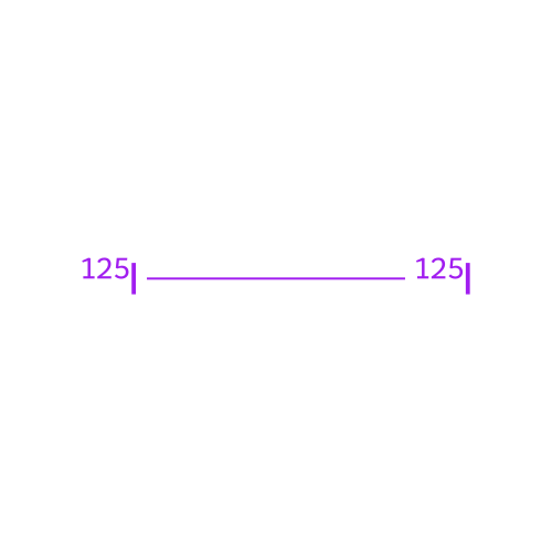 Isotope OF mass 125 structure
