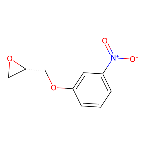 (S)-2-((3-Nitrophenoxy)methyl)oxirane structure