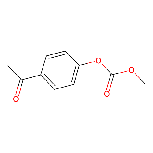 (4-Acetylphenyl) methyl carbonate structure