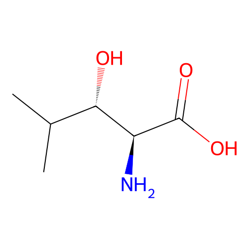 Beta-Hydroxyleucine structure