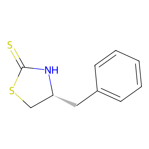 (R)-4-Benzyl-1,3-thiazolidine-2-thione structure