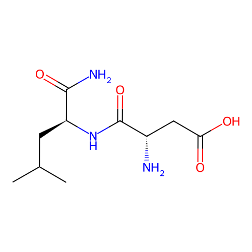 H-Asp-Leu-NH2 structure