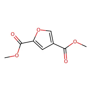 Dimethyl furan-2,4-dicarboxylate structure