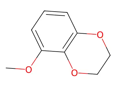 2,3-Dihydro-5-methoxy-1,4-benzodioxin structure