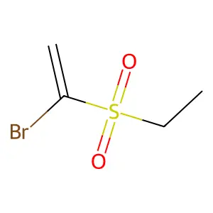 1-Bromo-1-(ethanesulfonyl)ethene structure