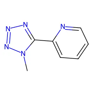 2-(1-Methyltetrazol-5-yl)pyridine structure