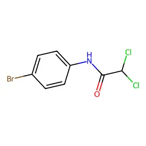 Acetamide, N-(4-bromophenyl)-2,2-dichloro- structure