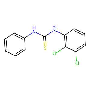 N-(2,3-dichlorophenyl)-N'-phenylthiourea structure
