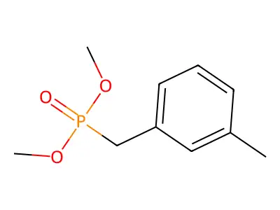 1-(Dimethoxyphosphorylmethyl)-3-methylbenzene structure