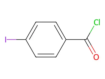 4-碘苯甲酰氯 structure
