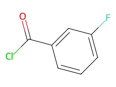 3-氟苯甲酰氯 structure