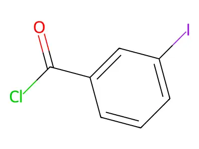 3-碘苯甲酰氯 structure