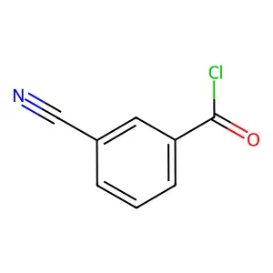 3-氰基苯甲酰氯 structure