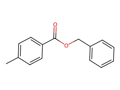 Benzyl 4-methylbenzoate structure