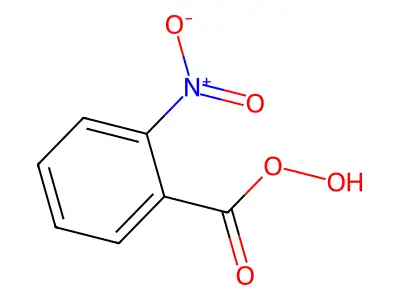 2-硝基过氧苯甲酸 structure