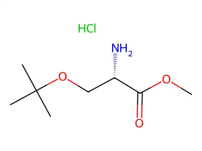 Methyl 2-amino-3-(tert-butoxy)propanoate structure