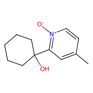 2-(1-羟基环己基)-4-甲基吡啶1-氧化物 structure