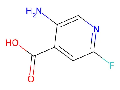 5-Amino-2-fluoroisonicotinic acid structure