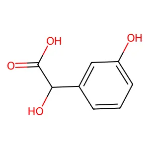 3-Hydroxymandelic acid structure