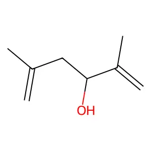 2,5-Dimethyl-1,5-hexadien-3-ol structure