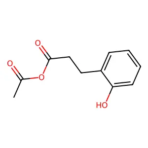 乙酸3-(2-羟苯基)丙酸酐 structure