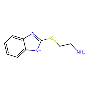 2-((1H-苯并[d]咪唑-2-基)硫代)乙胺 structure