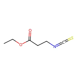 Ethyl 3-isothiocyanatopropionate structure