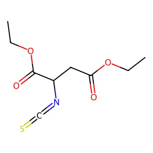 2-异硫氰酸根丁二酸二乙酯 structure