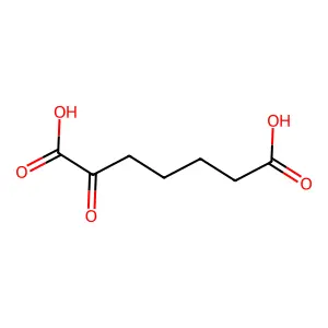 2-氧代庚二酸 structure