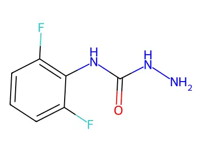 N-(2,6-Difluorophenyl)-1-hydrazinecarboxamide structure