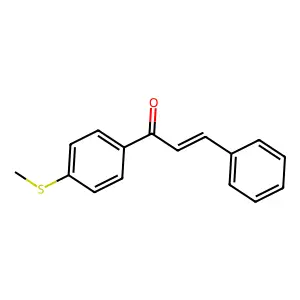 1-[4-(Methylthio)phenyl]-3-phenyl-2-propen-1-one structure