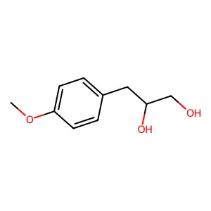 3-(4-Methoxyphenyl)propane-1,2-diol structure
