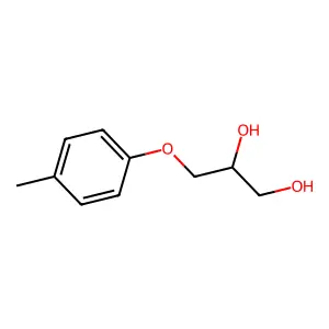 3-(4-甲基苯氧基)-1,2-丙二醇 structure