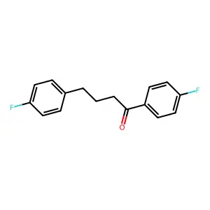 4'-氟-4-(4-氟苯基)丁酰苯酮 structure