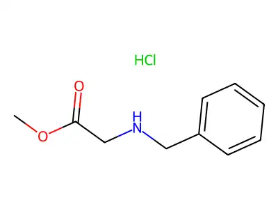 Methyl 2-(benzylamino)acetate structure