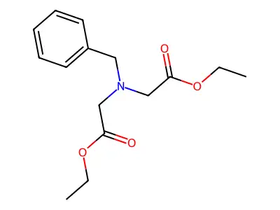 Diethyl benzyliminodiacetate structure