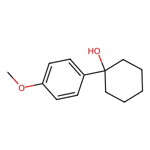 1-(4-Methoxyphenyl)cyclohexan-1-ol structure