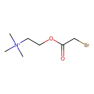 2-Bromoacetylcholine structure