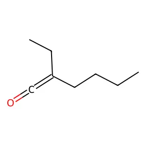 2-乙基-1-己烯-1-酮 structure