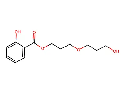 3-(3-Hydroxypropoxy)propyl salicylate structure