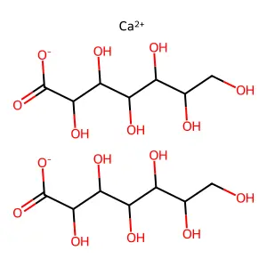 Calcium alpha-D-glucoheptonate structure