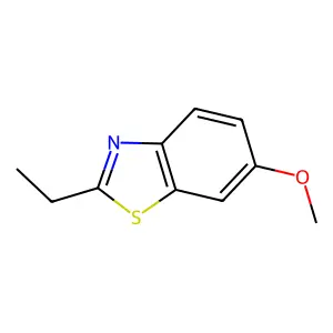 2-Ethyl-6-methoxy-1,3-benzothiazole structure