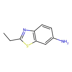 6-Amino-2-ethyl-1,3-benzothiazole structure
