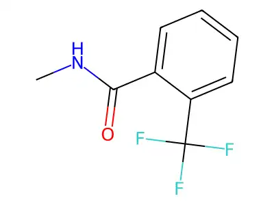 N-methyl-2-(trifluoromethyl)benzamide structure