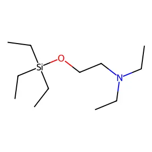 Triethylamine, 2-(triethylsiloxy)- structure