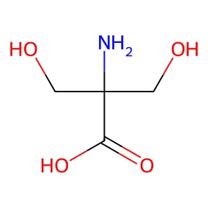alpha-(Hydroxymethyl)serine structure