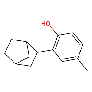2-(Bicyclo[2.2.1]heptan-2-yl)-4-methylphenol structure